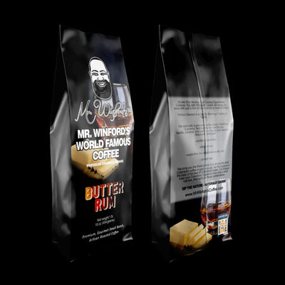 BUTTER RUM FLAVORED COFFEE