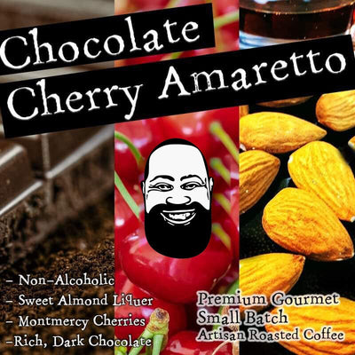 CHOCOLATE CHERRY AMARETTO FLAVORED COFFEE